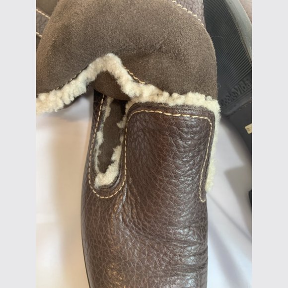 DOLCE & CABBANA belted high winter boots - Picture 7 of 11